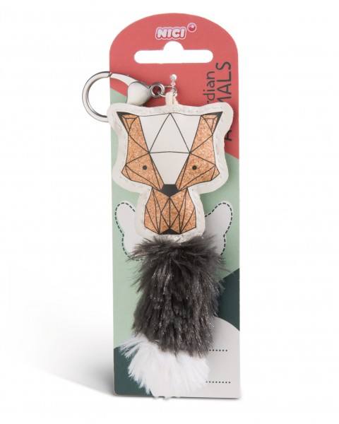 Nici 45587 Guardian Animals Stinktier Kork-Optik 12cm Taschenanhänger Kunstleder