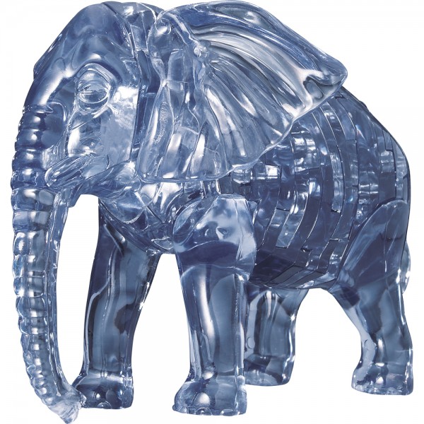 Crystal Puzzle 3D - Elefant 40 Teile ca. 10cm 59142