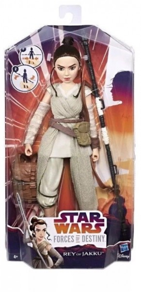 Star Wars Forces of Destiny Rey of Jakku Puppe Hasbro C1622EU4