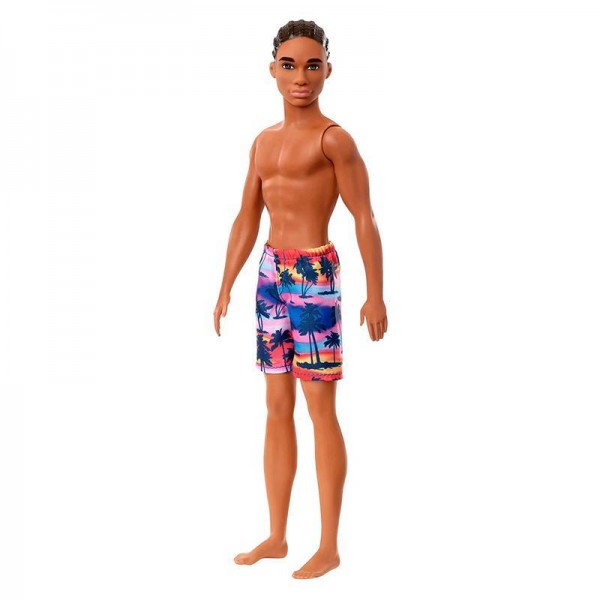 Barbie Ken Beach Puppe mit Tropenshorts GHW44