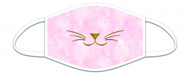 Hergo 9768 Mund-Nasen-Maske Behelfsmaske Katzenschnäuzchen
