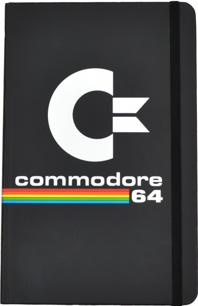 Commodore C64 Notizbuch A5 Hardcover schwarz