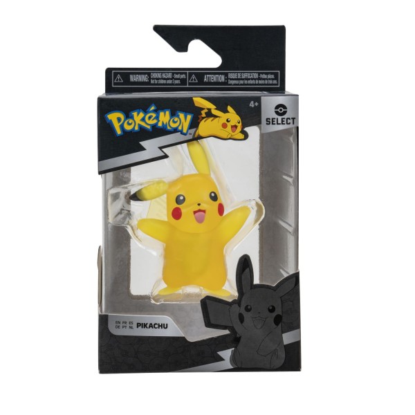 Jazwares PKW2402 Pokemon Select Battle Figur - Pikachu Translucent
