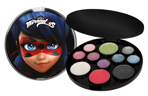 Miraculous Ladybug Makeup Set 11x Lidschatten - Set für Mädchen